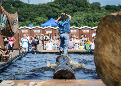 Stillwater Log rolling event